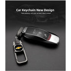 Metal Keychain Car Logo Keyring Pendant Auto Accessories For Chevrolet Cruze Onix Tracker Aveo Bolt Captiva Equinox Spark Tahoe