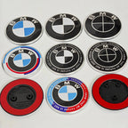 For BMW F20 F22 F23 F30 F80 F31 F34 F32 F82 F33 F10 F11 E81 E87 E63 E64 1Pcs 2 Holes 3 Holes Hood Emblem Trunk Badge Accessories