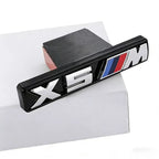 It is suitable for sports labeling of X-series ABS badge M in BMW X-series modified car logo X2M X3M X4M X5M X6M.