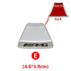 3D ABS Car Steering Wheel Emblem Sticker Badge For Mercedes Benz AMG W205 W206 W177 W168 W108 AMG W176 W204 W212 Accessories