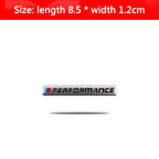 3D Aluminum Car Styling Sticker Body Trunk Decoration Decal Emblem For BMW M Sports Performance E46 E90 E60 F20 X1 X2 X3 F10 F30