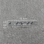Car Emblem Decals VTEC IVTEC Metal Badge Sticker Accessories For Civic cb400 i-VTEC vfr800 cb750 Accord Odyssey CRV Pilot FIT