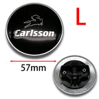 57mm 3D ABS Car Front Engine Hood Bonnet Flat Emblem Badge Universal For Auto Sedan SUV Coupe Exterior Tuning Styling Trim 1PC