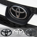 Car Logo 3D for Toyota Car series Corolla Camry RAV4 Front Head Grill Hood Bonnet Emblem Rear Tail Bumper Trunk Boot Mark Badge