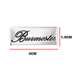 Chevrolet 3D Aluminum Sticker Decal Fit For Chevrolet Silverado Impala Malibu Equinox Cruze Camaro Blazer Spark Aveo TrailBlazer