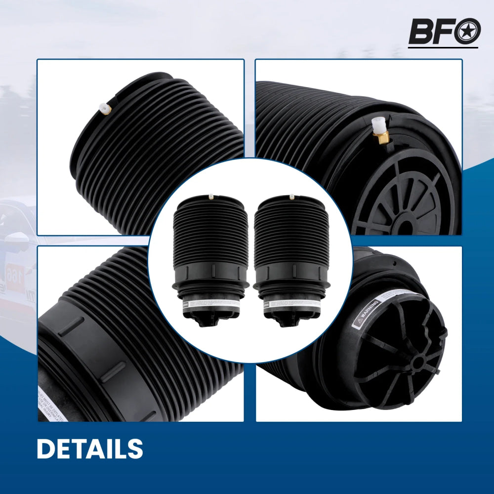 2 Rear Air Spring Bags 2123204325 2123200725 For Mercedes-Benz CLS350 E250 E500