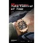 POEDAGAR Fashion Military Men's Watches Luminous Waterproof Date Sports Male Clock Chronograph Silicone Quartz Luxury Wristwatch