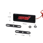 LED Car Front Grille Emblem Badge Light Decoration for Subaru STI XV WRC WRX BRZ FORESTER IMPREZA LEGACY OUTBACK Crosstrek