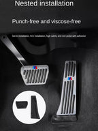 Bmw Foot Pedal Covers, Stainless Steel Rubber Anti-slip Pedals Are Suitable for BMW 3 Series BMW 5 Series X3 X5 From 2003 To 20