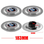 4Pcs 183mm Floating Car Wheel Center Caps Rims Hub Cover For BMW 50TH M Performance M3 M5 M6 F01 F20 F10 F13 F15 F16 F30 F34 F32