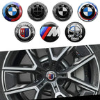 4Pc 56mm 60mm 65mm Car Wheel Center Hub Cap Rim Cover Stickers For BMW E36 E39 E46 E60 E90 E90 F01 F10 F30 G01 G20 G21 G30 G11 M
