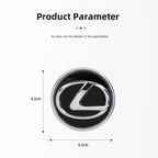 4pcs 62mm Car Wheel Center Hub Cap Rim Dustproof Cover Emblem For Lexus IS250 LX470 GX470 RX330 NX300 NX Ct200h IS200 UX250h UX