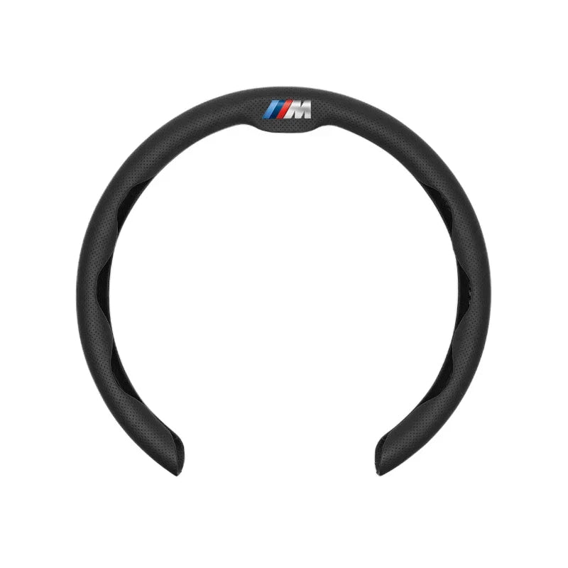 Perforated Breathable Leather Car Steering Wheel Cover Accessories For BMW E90 G80 M3 G30 M5 F82 F83 F20 F21 G42 F95 F96 G06 G07