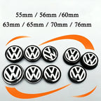 Abs - 4pcs 55mm 56mm 65mm 70mm Car Styling Wheel Center Cap Hub Covers Badge Accessories For VW Volkswagen 3B7601171 1J0601171