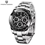 40mm New V2 PAGANI DESIGN Classic fashion Men Quartz Watches Sapphire Retro Chronograph Stainless Steel Waterproof Watch for Men