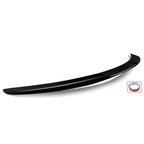 FOR 2017-2022 ALFA ROMEO GIULIA VQ STYLE GLOSS BLACK DUCKBILL TRUNK SPOILER WING