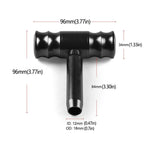Gear Shift Knob Aluminum T Handle Shifter Car Knob Joystick Style Gear Stick Lever Shift Fit Most Automatic Manual Transmissions