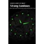 POEDAGAR Luxury Men Wristwatch Hollow Tourbillon Luminous Date Week Man Clock Automatic Mechanical Stainless Steel Men's Watches