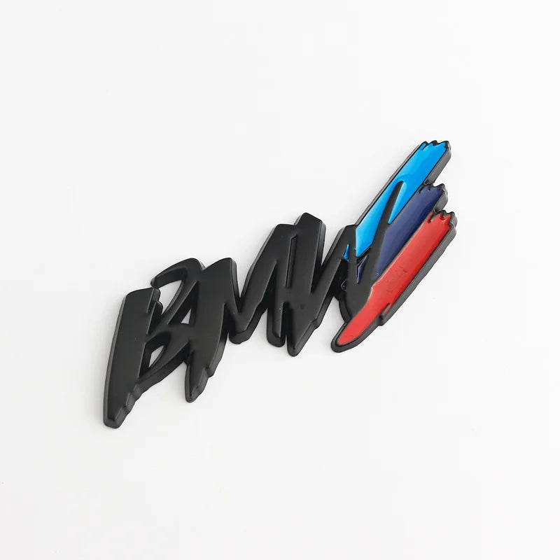Metal BMW Badge Stickers Body Trunk Decoration Accessories For BMW M Power Performance E90 E91 E92 E93 X1 X3 X5 X6 M3 M5 F18 E63