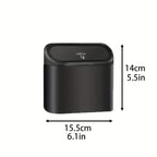 Contenedor de basura para coche, contenedor de almacenamiento montado en puerta, multifuncional, fila frontal, paraguas, accesorios interiores para vehículos de nueva energía