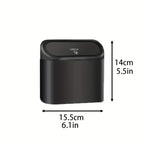 Contenedor de basura para coche, contenedor de almacenamiento montado en puerta, multifuncional, fila frontal, paraguas, accesorios interiores para vehículos de nueva energía