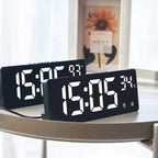 Creative Multifunction Electronic Clock Simple Large Screen Clock Multi Group Alarm Clock Student Clock
