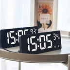 Creative Multifunction Electronic Clock Simple Large Screen Clock Multi Group Alarm Clock Student Clock
