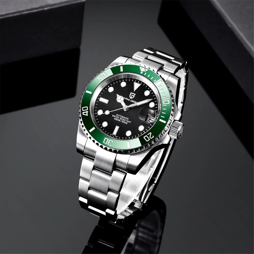 PAGANI Design 2026 New Men Automatic Mechanical Watches Miyota 8215 40mm Stainless Steel Waterproof Watch Relogio