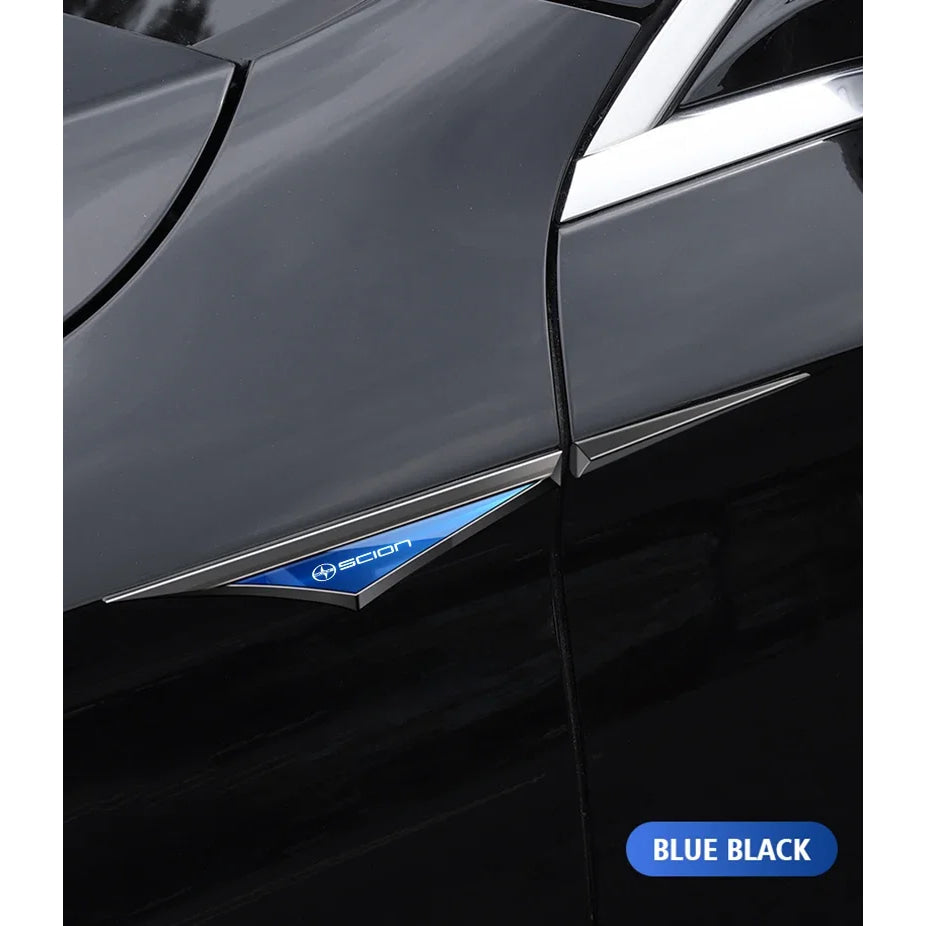 2pcs 3d alloy car stickers car accsesories accessory for Toyota scion FR-S im IA