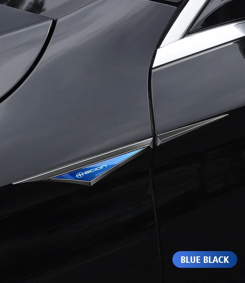 2pcs 3d alloy car stickers car accsesories accessory for Toyota scion FR-S im IA