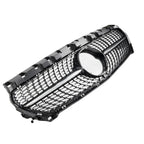 Chrome Silver AMG Style Front Bumper Grille For Mercedes Benz CLA-Class W117 2013-2019 CLA180 CLA200 CLA45 Front Grill Black