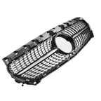 Chrome Silver AMG Style Front Bumper Grille For Mercedes Benz CLA-Class W117 2013-2019 CLA180 CLA200 CLA45 Front Grill Black