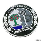 45mm 55mm 65Alloy Car Emblem Sticker Decoration for Mercedes Benz AMG C180 W205 G500 W210 W211 CLA CLK CLS GLA Rear Trunk Badge