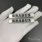 3D Metal Logo Emblem Badge Stickers For Brabus smart w204 w205 GLC G63 G65 W463 G500 G350 CLA w464 w221 w213 w206 w212 GLS