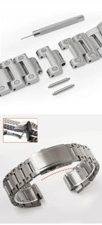 Modification Kit Titanium Case Strap for Ga-b2100 Ga 2100 Ga2110 Casioak Watchband Accessory Refit Bezel Frame No Etching Screws
