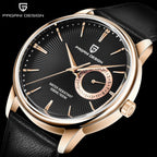 2026 Pagani Design Reloj Hombre PD1654 Quartz Watch Men 100M Water Resistant Leather Strap  Fashion Business Wristwatch reloj
