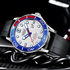 LIGE Men Watch Business Date Watch for Men Luxury Sport Quartz Watches Waterproof Luminous Silicone Wristwatch Relogio Masculino