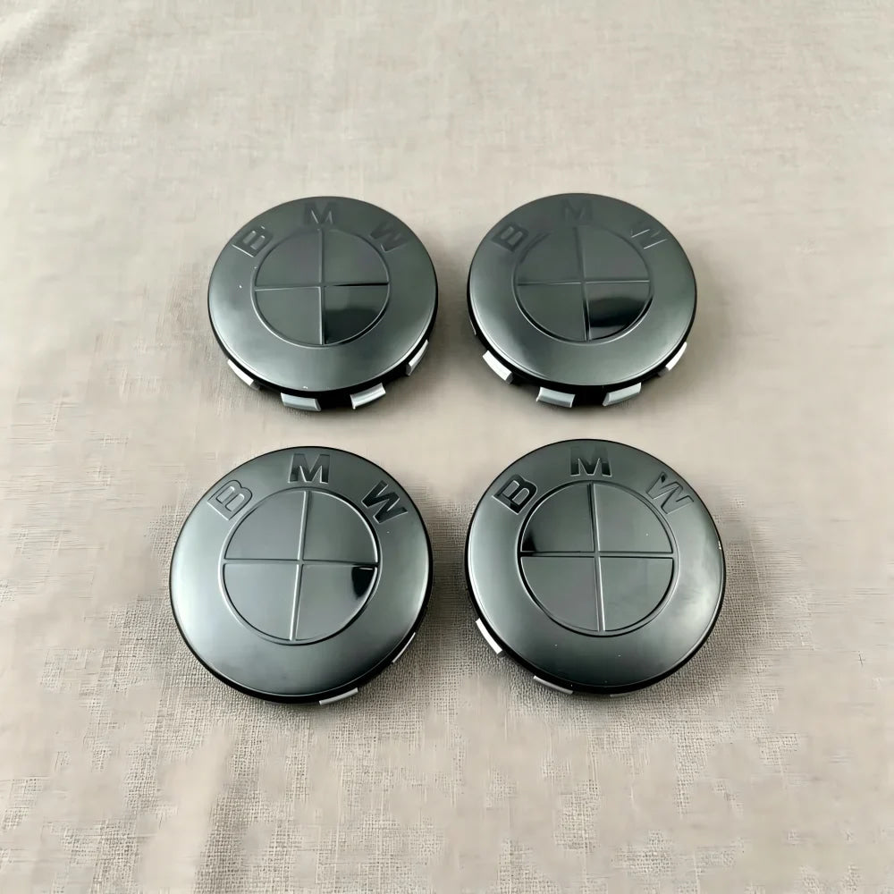 BMW 4pcs 56/68MM Wheel Center Caps For G11 G12 G30 G31 G32 G38 G01 G08 G02 G05 F45 F46 F52 F48 F49 F39 F90 Auto Accessories