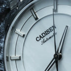 CADISEN Automatic Mechanical Ultra-thin Wriswatch MIYOTA 9015 Top Brand Luxury Curved Single-dome Sapphire Crystal Watch Man