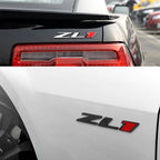 3D Metal Car Stickers ZL1 Emblem Fender Trunk Badge For Chevrolet Camaro ZL1 Cruze Z71 Aveo Captiva Car StylingAccessorie