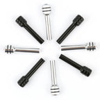 4Pcs Aluminum Alloy Car Door Lock Pins Security Rod Knob Cover For BMW M 50th Anniversary M5 E46 E90 F10 E39 E36 F20 E87 G30 E92