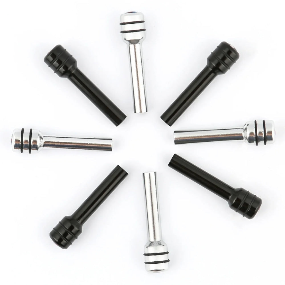 4Pcs Aluminum Alloy Car Door Lock Pins Security Rod Knob Cover For BMW M 50th Anniversary M5 E46 E90 F10 E39 E36 F20 E87 G30 E92