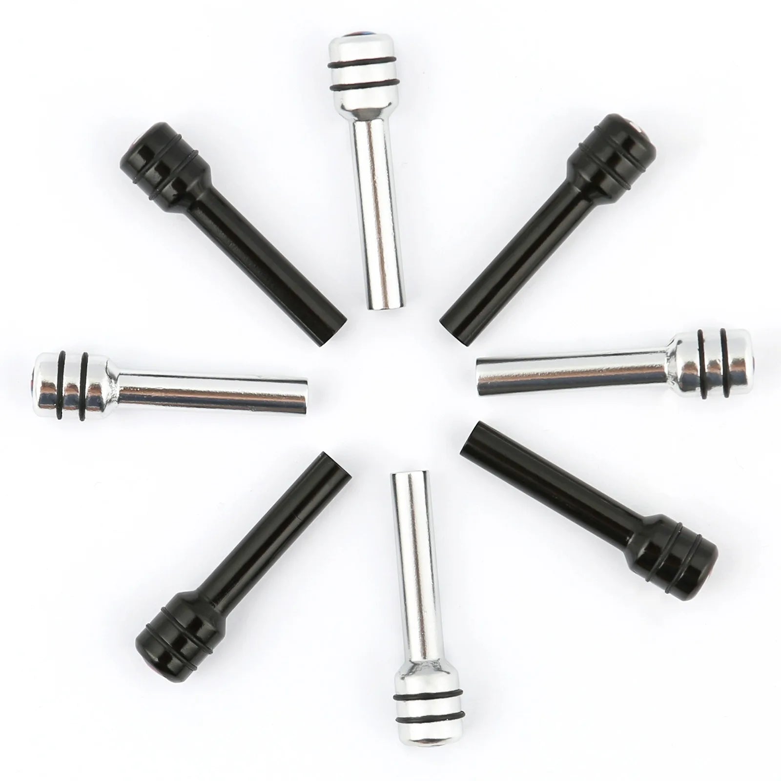 4Pcs Aluminum Alloy Car Door Lock Pins Security Rod Knob Cover For BMW M 50th Anniversary M5 E46 E90 F10 E39 E36 F20 E87 G30 E92