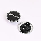 57mm Car Hood Emblem Badge Bonnet Emblem Stickers For Mercedes Benz Brabus AMG W124 W140 W163 W202 W203 W204 W210 W211 W205