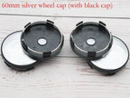 For Subaru ASCENT BRZ FORESTER IMPREZA XV WRC WRX LEGACY OUTBACK STI 4pcs 60mm Car Wheel Center Covers Tire Hub Caps Decoration