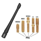 7inch Car Radio Antenna Adapter Short Black Car Radio Antenna Amplifier AM/FM Replace Accessories For Jeep Wrangler JK/JL Ford