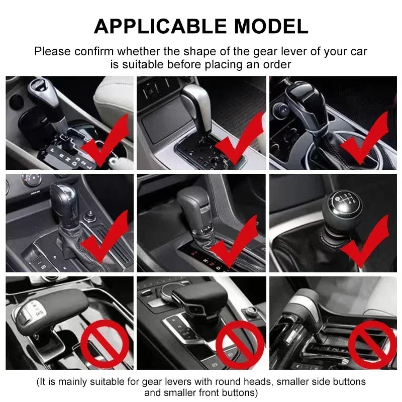 Fashion Car Decor Dust Proof Car Shift Knob Hoodie Handle Cover For Chevrolet Silverado Impala Malibu Equinox Cruze Camaro