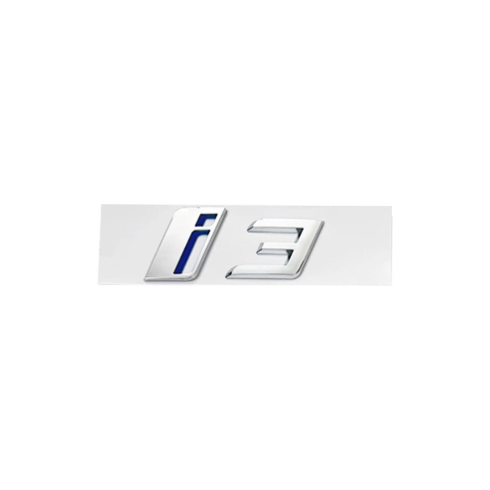 New Rear Trunk Emblem iX i3 i4 i7 iX3 iX4 iX7 Letters Sticker for BMW X1 X3 X4 X5 X7 Car Badge Decal Auto Exterior Accessories