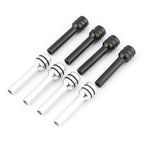 4Pcs Aluminum Alloy Car Door Lock Pins Security Rod Knob Cover For BMW M 50th Anniversary M5 E46 E90 F10 E39 E36 F20 E87 G30 E92