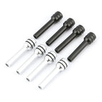 4Pcs Aluminum Alloy Car Door Lock Pins Security Rod Knob Cover For BMW M 50th Anniversary M5 E46 E90 F10 E39 E36 F20 E87 G30 E92